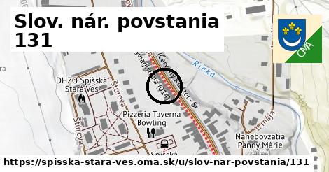 Slov. nár. povstania 131, Spišská Stará Ves