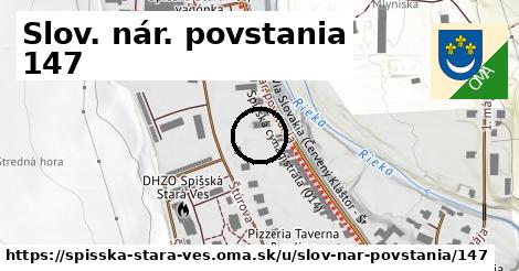 Slov. nár. povstania 147, Spišská Stará Ves