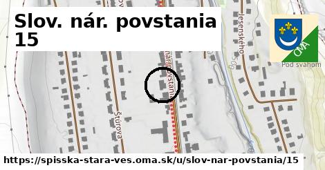 Slov. nár. povstania 15, Spišská Stará Ves