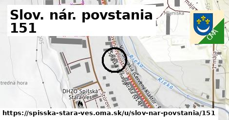 Slov. nár. povstania 151, Spišská Stará Ves