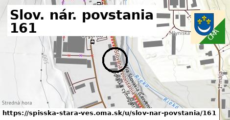 Slov. nár. povstania 161, Spišská Stará Ves