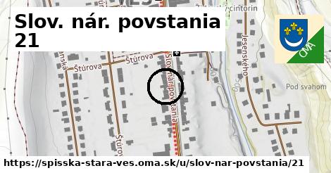 Slov. nár. povstania 21, Spišská Stará Ves