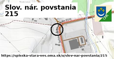 Slov. nár. povstania 215, Spišská Stará Ves