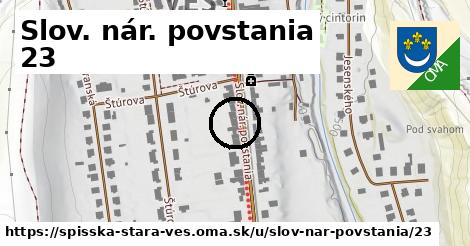 Slov. nár. povstania 23, Spišská Stará Ves