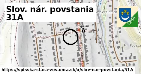 Slov. nár. povstania 31A, Spišská Stará Ves