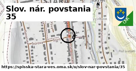 Slov. nár. povstania 35, Spišská Stará Ves