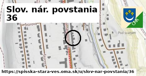 Slov. nár. povstania 36, Spišská Stará Ves