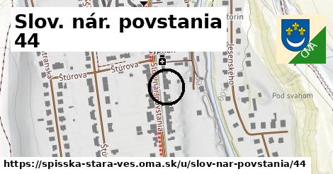 Slov. nár. povstania 44, Spišská Stará Ves