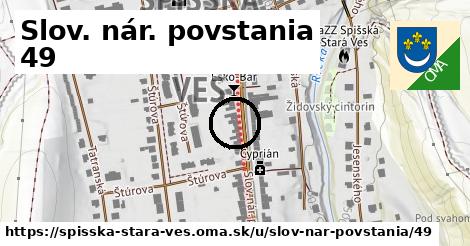 Slov. nár. povstania 49, Spišská Stará Ves