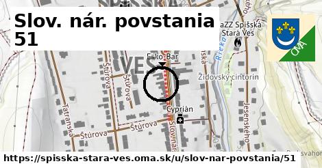 Slov. nár. povstania 51, Spišská Stará Ves