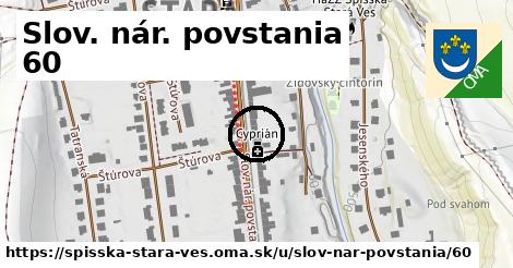 Slov. nár. povstania 60, Spišská Stará Ves