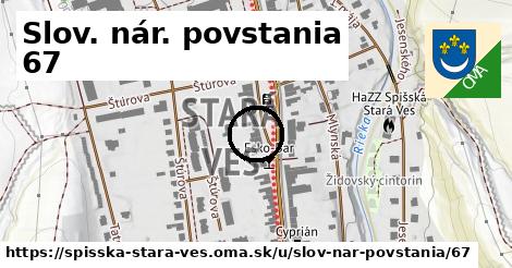 Slov. nár. povstania 67, Spišská Stará Ves