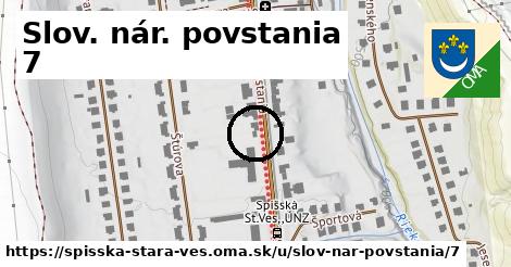 Slov. nár. povstania 7, Spišská Stará Ves