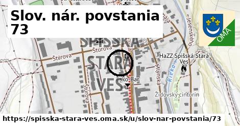 Slov. nár. povstania 73, Spišská Stará Ves