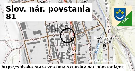 Slov. nár. povstania 81, Spišská Stará Ves