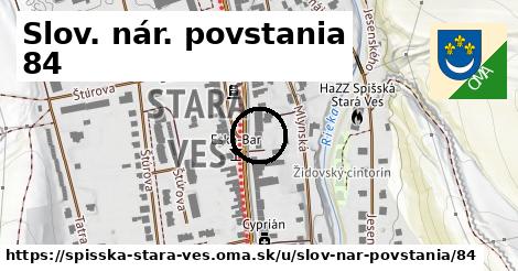 Slov. nár. povstania 84, Spišská Stará Ves