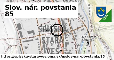 Slov. nár. povstania 85, Spišská Stará Ves