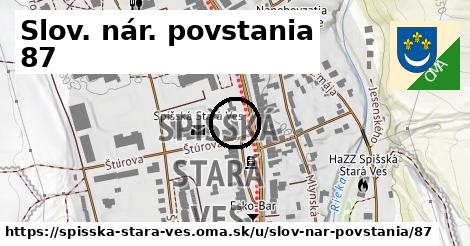 Slov. nár. povstania 87, Spišská Stará Ves