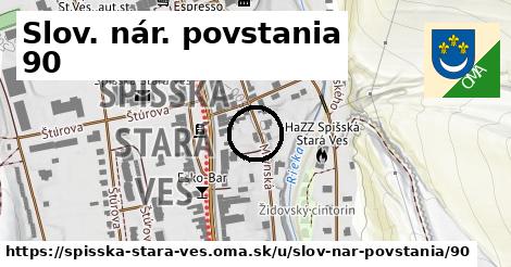 Slov. nár. povstania 90, Spišská Stará Ves