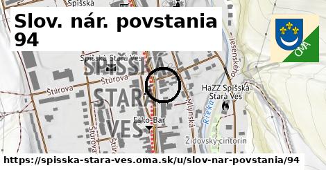 Slov. nár. povstania 94, Spišská Stará Ves