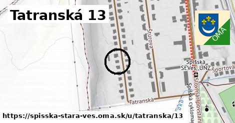 Tatranská 13, Spišská Stará Ves