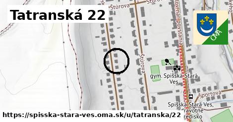 Tatranská 22, Spišská Stará Ves