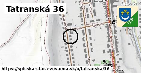 Tatranská 36, Spišská Stará Ves