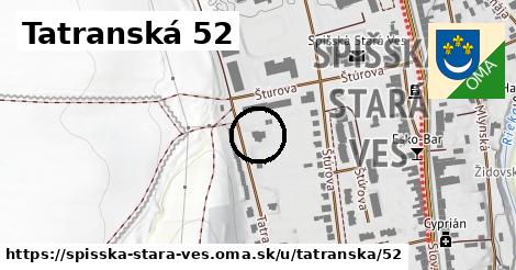Tatranská 52, Spišská Stará Ves