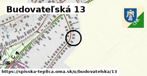 Budovateľská 13, Spišská Teplica