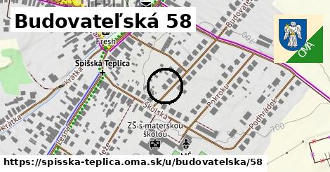 Budovateľská 58, Spišská Teplica