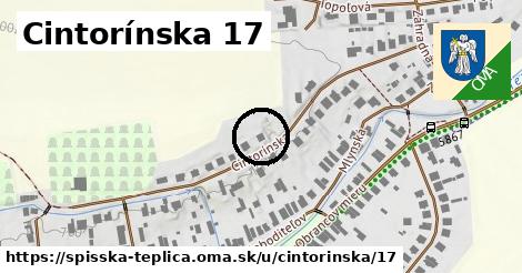 Cintorínska 17, Spišská Teplica