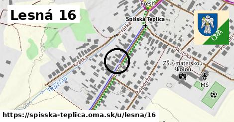 Lesná 16, Spišská Teplica