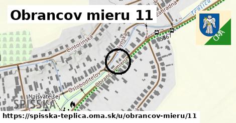 Obrancov mieru 11, Spišská Teplica