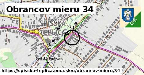 Obrancov mieru 34, Spišská Teplica