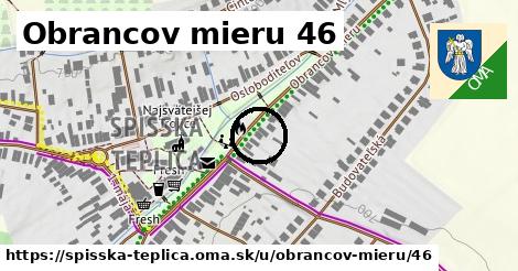 Obrancov mieru 46, Spišská Teplica