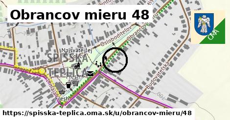 Obrancov mieru 48, Spišská Teplica