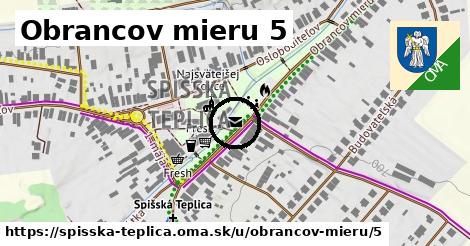 Obrancov mieru 5, Spišská Teplica