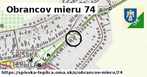 Obrancov mieru 74, Spišská Teplica