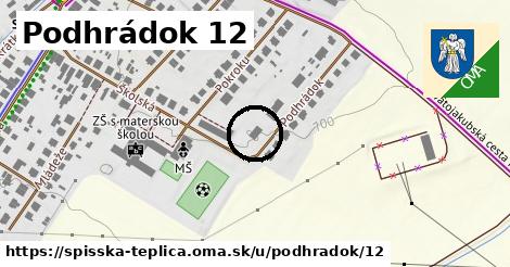 Podhrádok 12, Spišská Teplica