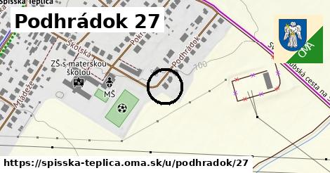 Podhrádok 27, Spišská Teplica