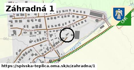 Záhradná 1, Spišská Teplica