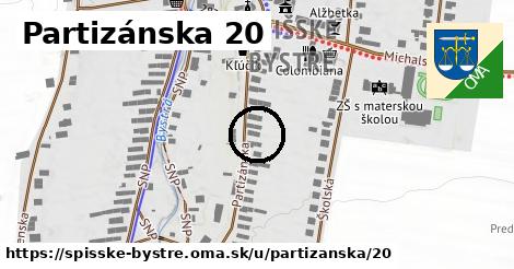 Partizánska 20, Spišské Bystré