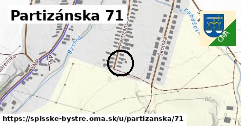 Partizánska 71, Spišské Bystré