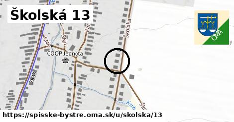 Školská 13, Spišské Bystré