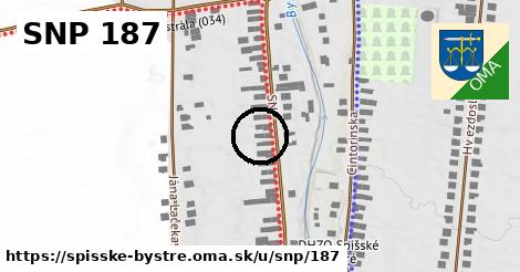 SNP 187, Spišské Bystré