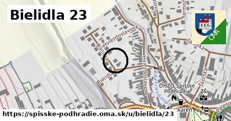 Bielidla 23, Spišské Podhradie