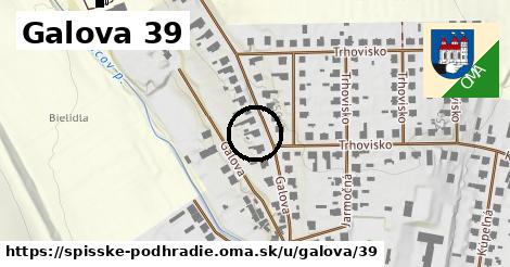 Galova 39, Spišské Podhradie