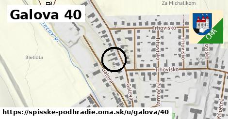 Galova 40, Spišské Podhradie
