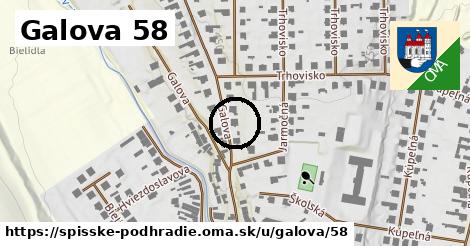 Galova 58, Spišské Podhradie