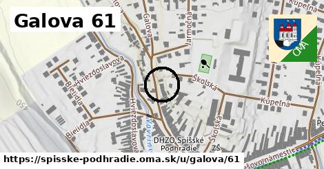 Galova 61, Spišské Podhradie